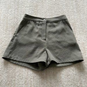 Aritzia Wilfred Free High Rise Shorts 4
